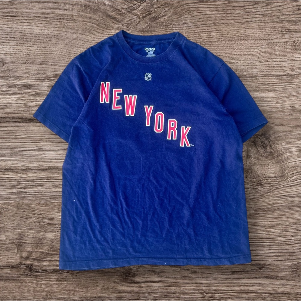Vintage Blue New York Rangers Tee